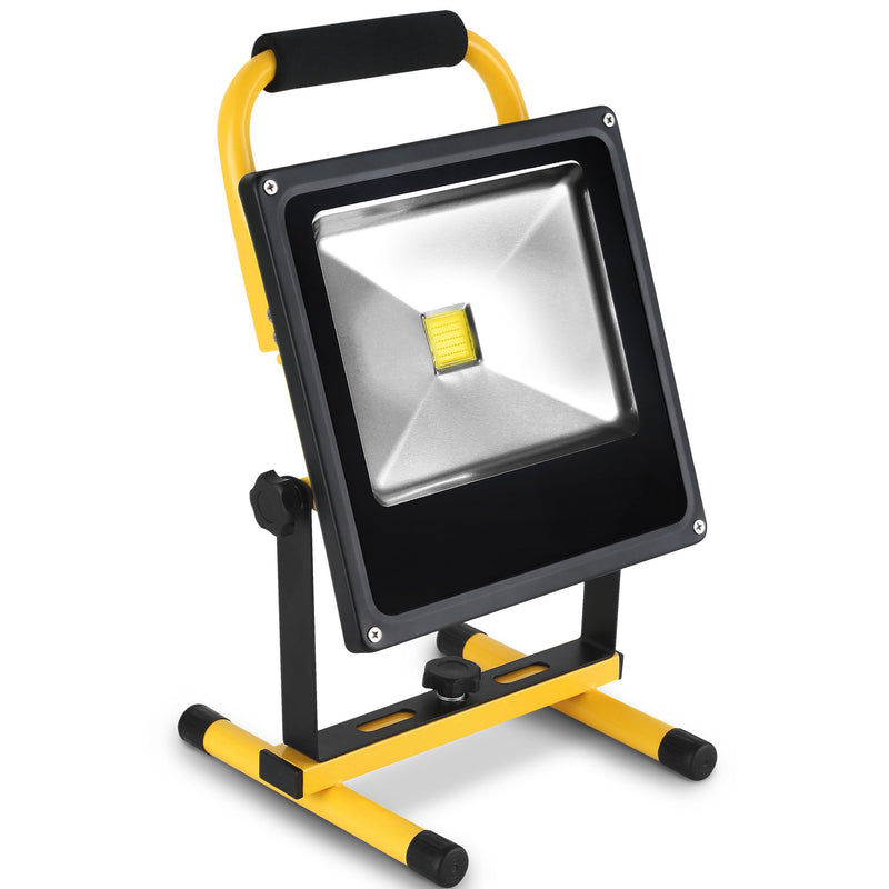 Carregue imagem no visualizador da galeriaProjetor Led Matel Recarregável 10W IP65 Luz Fria