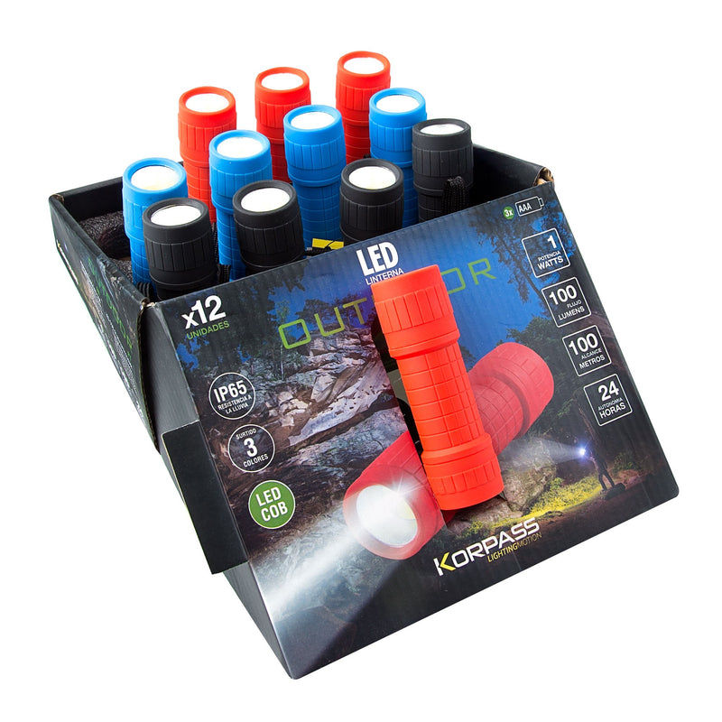 Carregue imagem no visualizador da galeriaLanterna Led COB KORPASS 1W