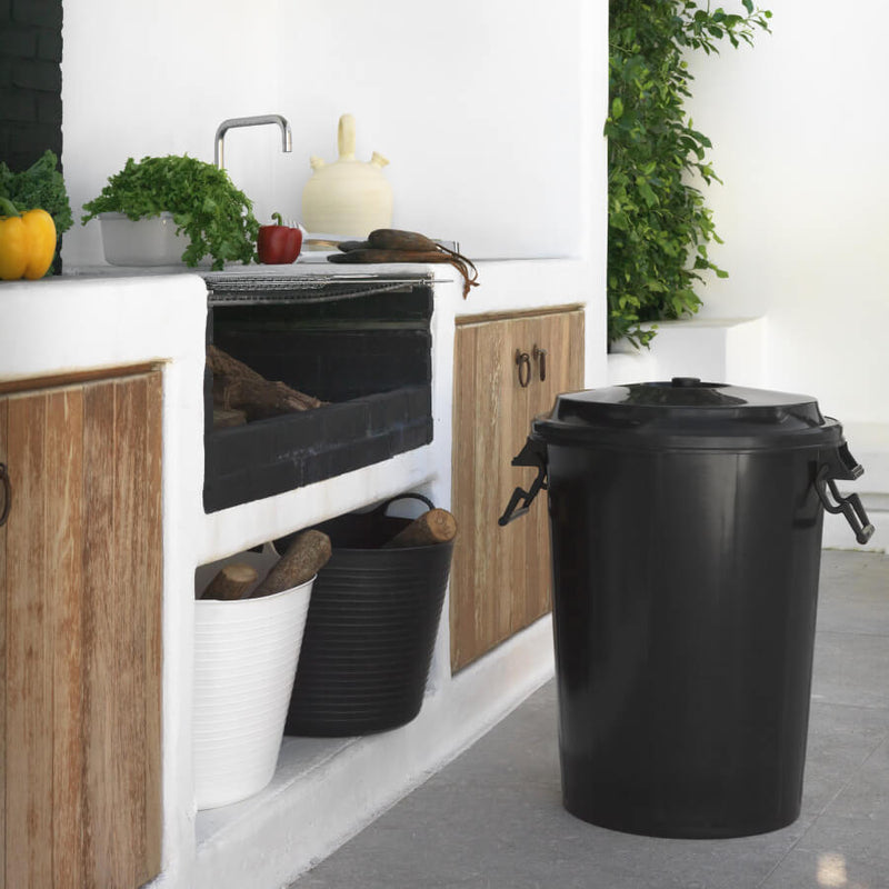 Carregue imagem no visualizador da galeriaBalde do Lixo com Tampa 100L