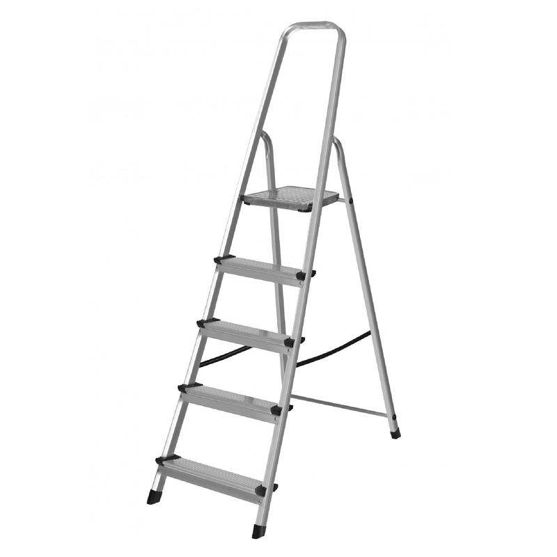 Carregue imagem no visualizador da galeriaEscadote em Alumínio Sonecol 5 degraus