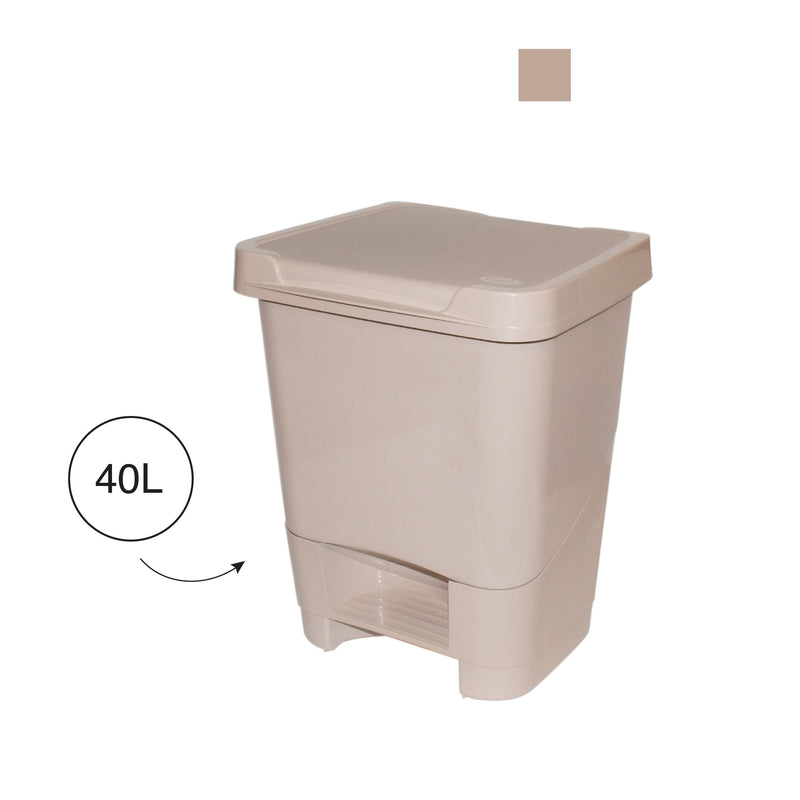 Carregue imagem no visualizador da galeriaBalde Lixo com Pedal 40L