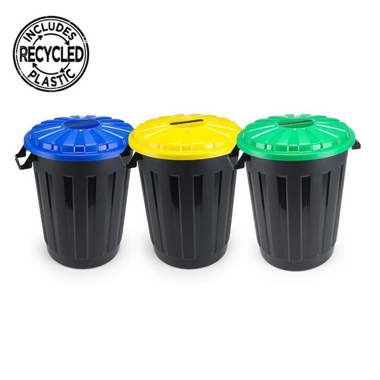 Conjunto 3 Baldes Ecopontos 30L
