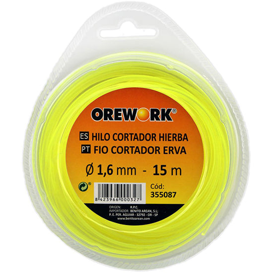 Fio nylon corta relva Orework
