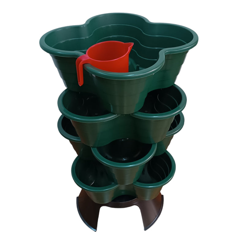 Carregue imagem no visualizador da galeriaKit Vasos 4BX 26Lt (4 Vasos + Pé + Caneca)
