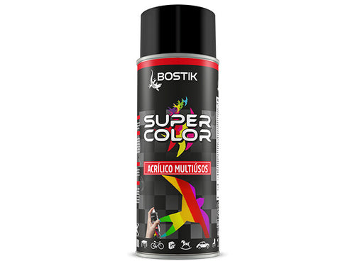 Tinta Spray Acrílico Preto Opaco