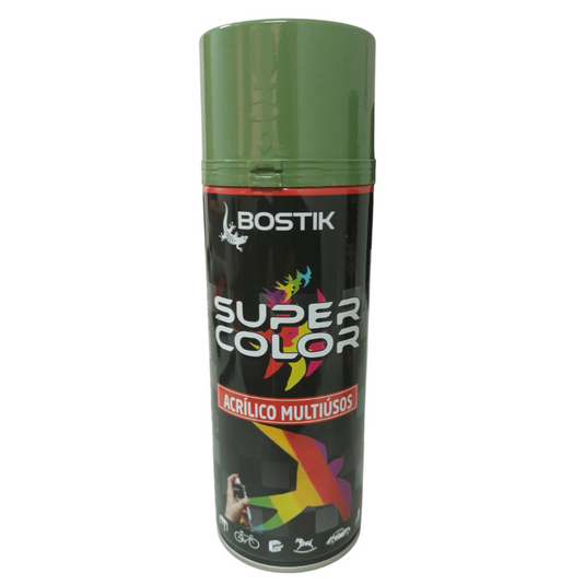Spray acrilico verde esbranquiçado