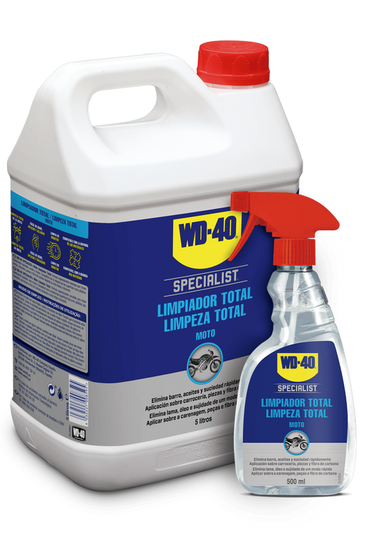 WD-40 Specialist Moto Limpeza Total 5L | Limpeza Eficiente | Útil Loja