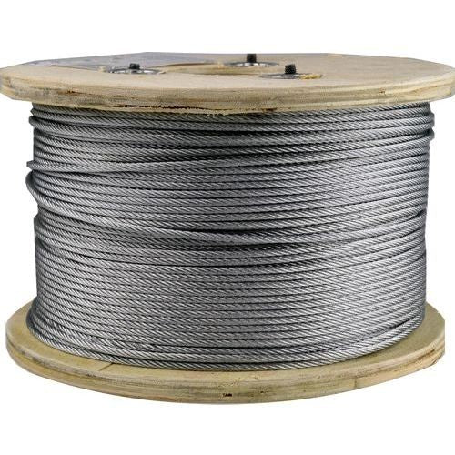 Cabo de aço revestido a plástico 3mm x 250m

