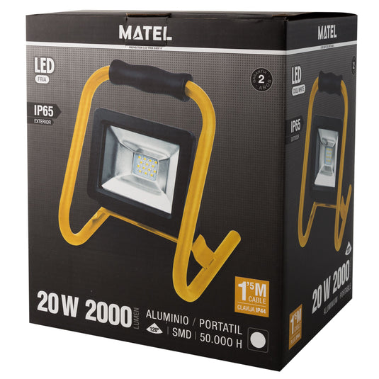 Projetor Led Matel com suporte 20w
